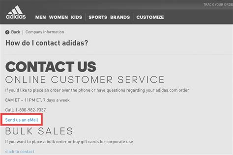 adidas hotline number